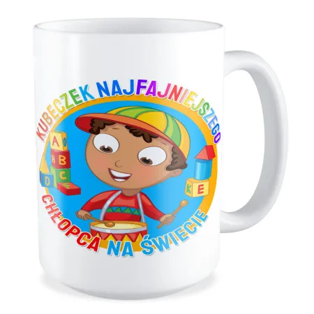 Kubek na DZIEŃ CHŁOPAKA Kubeczek najfajniejszego chłopaka na świecie